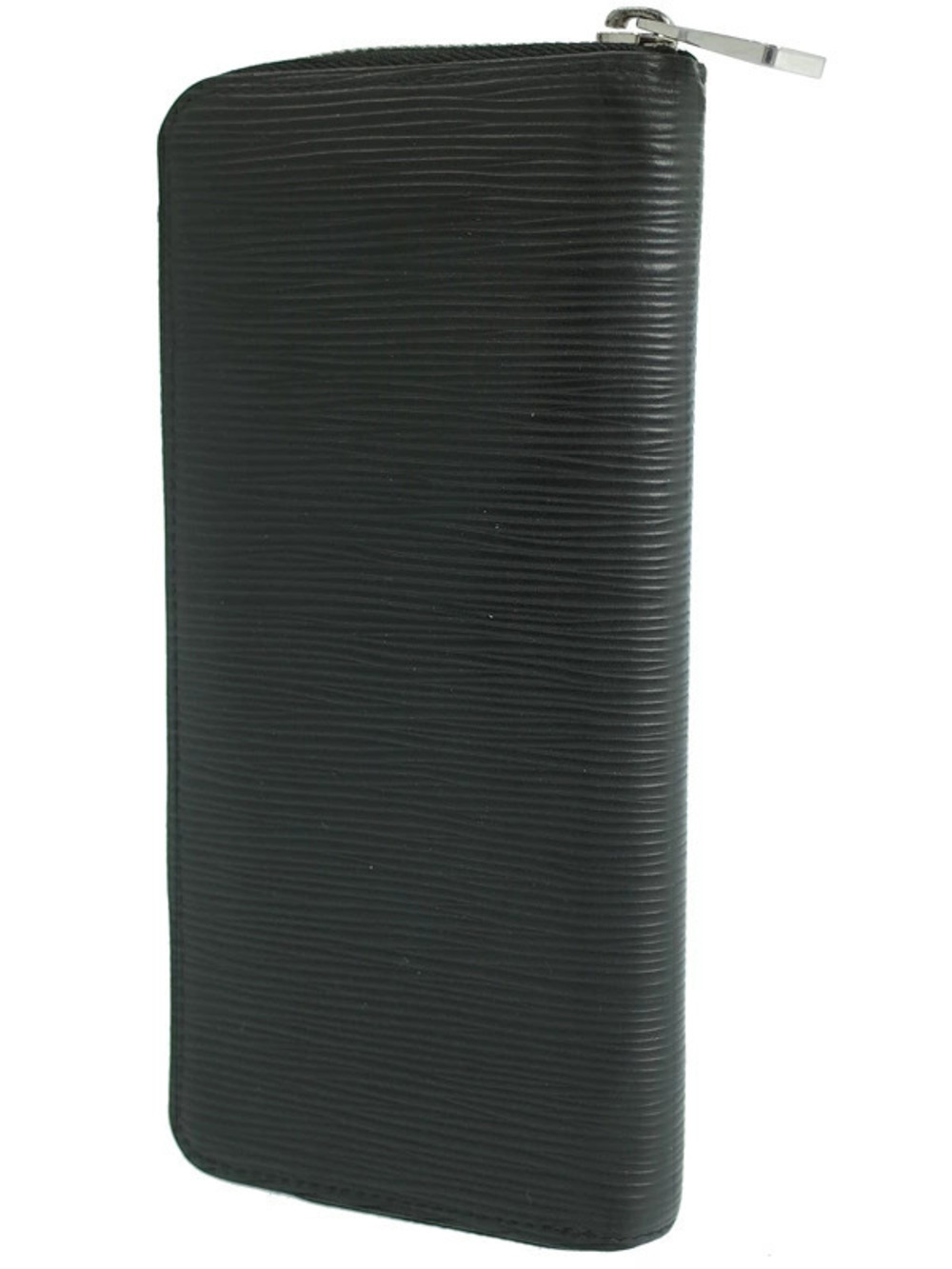 Louis Vuitton Vertical Round Zippy Epi Long Wallet Zipper